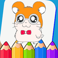 Hamster Coloring Book