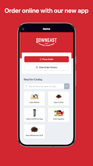 Downeast Coffee Wholesale Screenshot 0