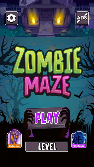 Maze Escape : Crazy Zombie Screenshot 1