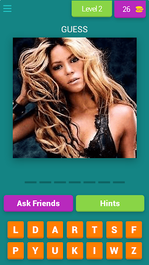 Guess the Celebrity Screenshot 2