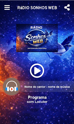 Rádio Sonhos Web Screenshot 0