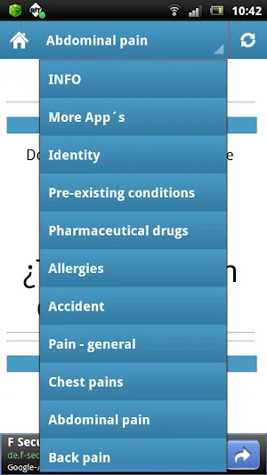 english-spanish-MedTrans Screenshot 0