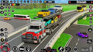 Euro Truck Transport Game 2023 Screenshot 1