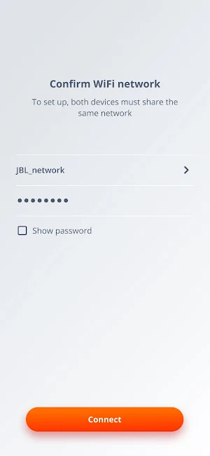 JBL BAR Setup Screenshot 2