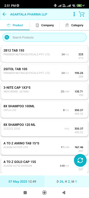Agartala Pharma LLP Screenshot 2