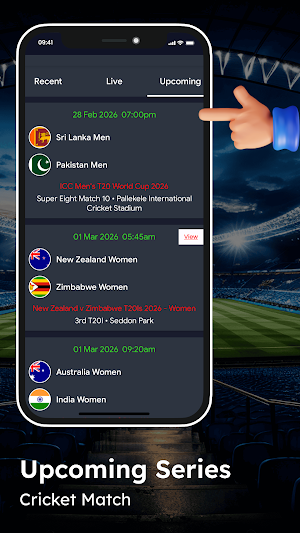 Live Cricket TV HD Screenshot 3