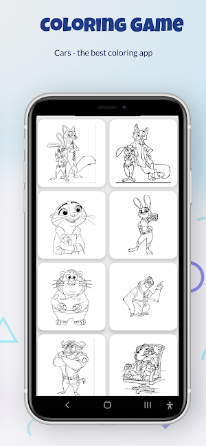 Zootopia Coloring Game Screenshot 3