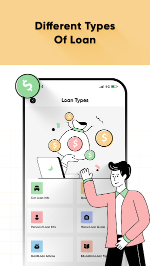 LoanPal - EMI Loan Calculator Screenshot 1