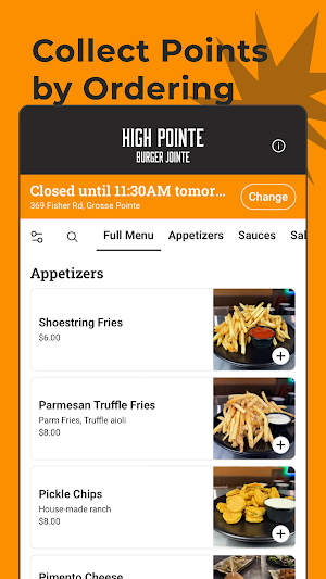 High Pointe Burger Jointe Screenshot 1