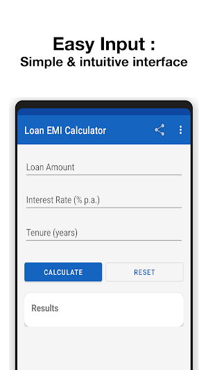 Loan EMI Calculator Screenshot 0