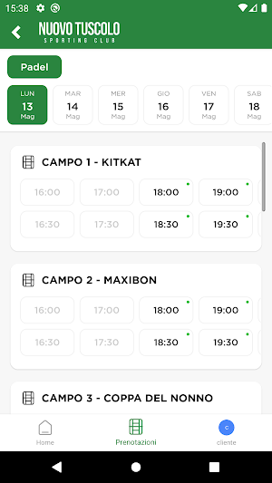 Nuovo Tuscolo Padel Club Screenshot 3