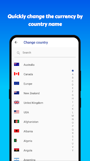 Free Currency Converter Screenshot 1
