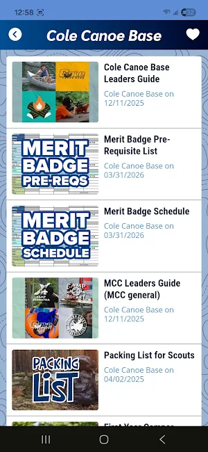 Cole Canoe Base Screenshot 3