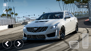 Car Cadillac CTS-V City Drive Screenshot 2