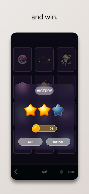 PokeMemory - Brain Training Screenshot 2