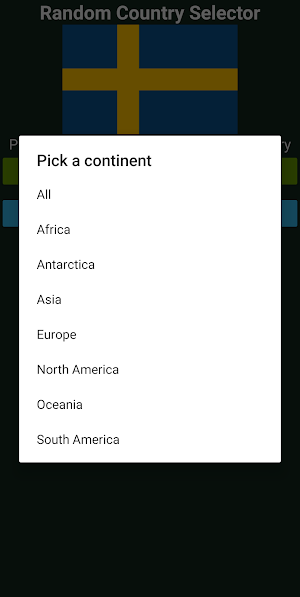 Random Country Selector Pro Screenshot 1