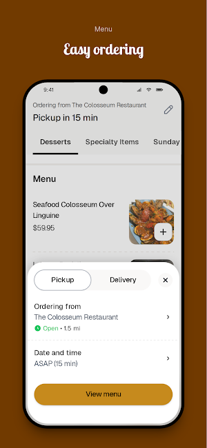 The Colosseum Restaurant Screenshot 2