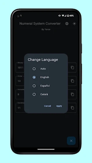 Numeral System Converter Screenshot 2