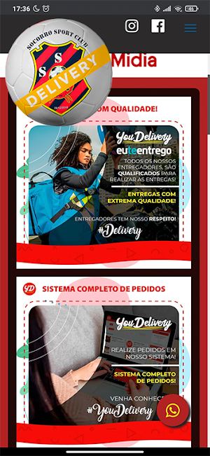 Socorro Esporte Clube Delivery Screenshot 2