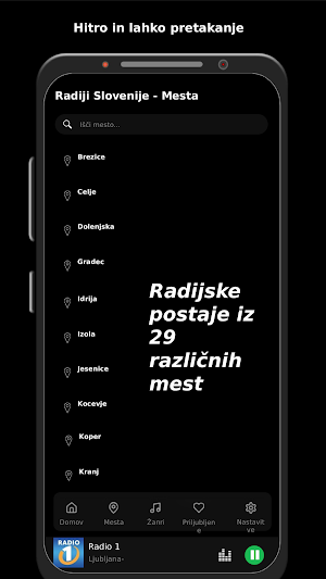 Radiji Slovenije Screenshot 1