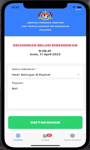 MyKerja ICU JPM Screenshot 1
