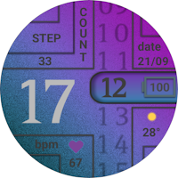 Eunum Digital Watch Face