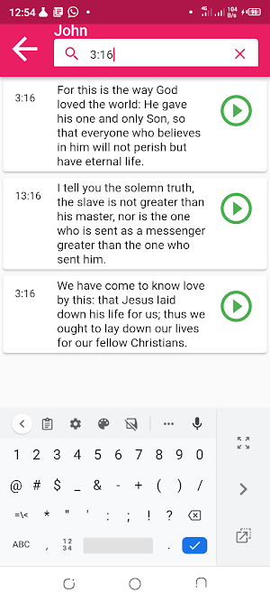 Talking Net Holy Bible Screenshot 2