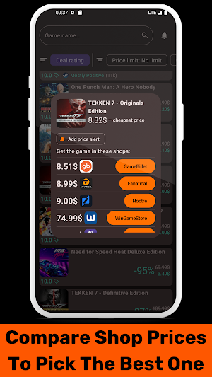 Game Hunter — PC Price Checker Screenshot 1