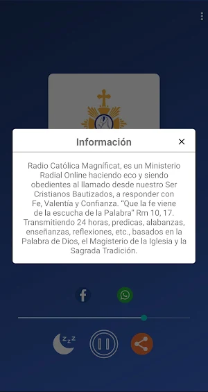 RADIO CATÓLICA MAGNÍFICAT Screenshot 1