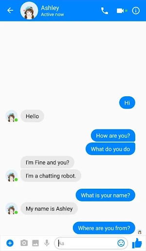 Fake Chat Conversation Chatbot Offline Screenshot 1