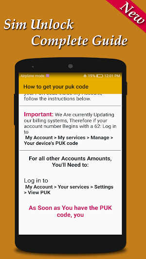 Sim Unlock Complete Guide Screenshot 2