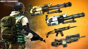 Army Commando Guns Missions: Free war games Screenshot 2