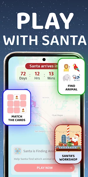 Santa Tracker 2025 Screenshot 2