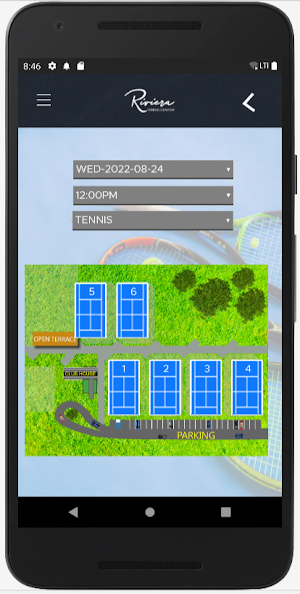 Riviera Tennis Screenshot 1