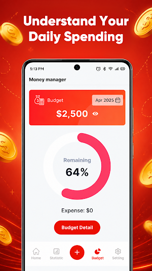 Personal Money Tracker Screenshot 1