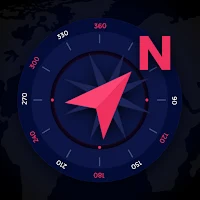 Digital Compass: Weather & Map