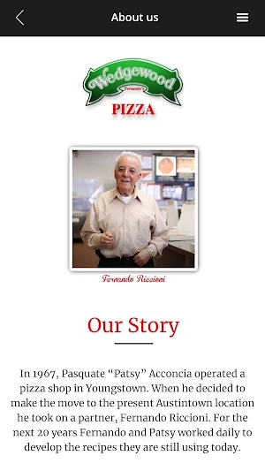 Wedgewood Pizza Boardman Screenshot 0
