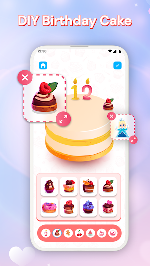 Cake Maker - DIY Birthday Cake Screenshot 0