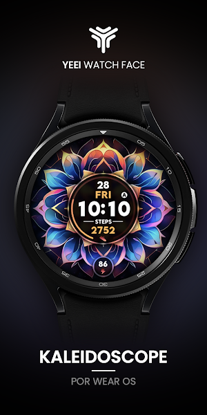 Kaleidoscope Watch Face Screenshot 0