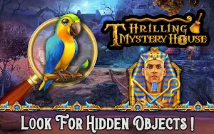 Hidden Object:Thrilling Mystery House Screenshot 1