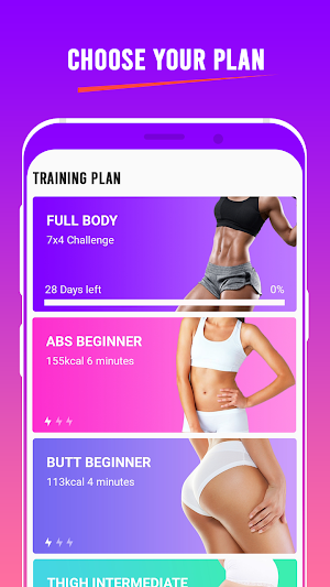 Female Fitness - Women Challenge Screenshot 0