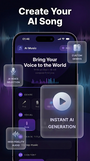 AI Music Song Generator Screenshot 1