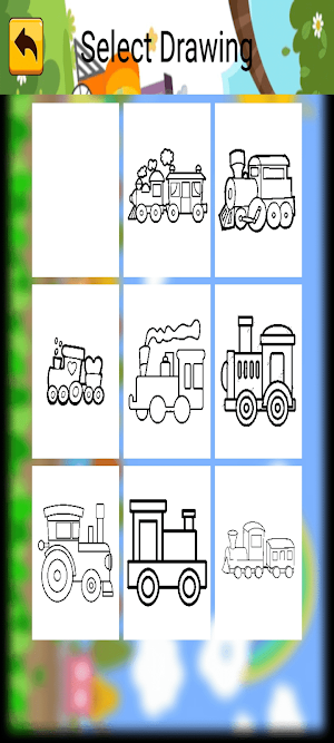 Train Coloring Screenshot 2