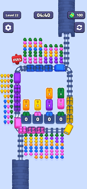 Train Passengers 3D Screenshot 1