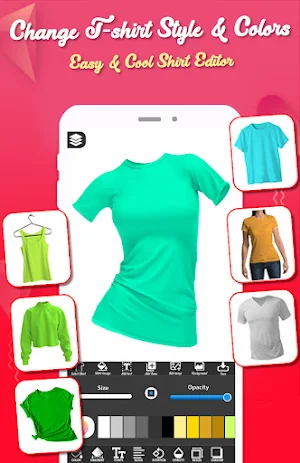 Snaptee: Tshirt Design App Screenshot 1