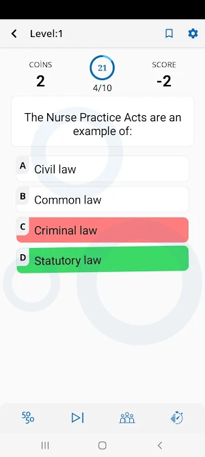 NCLEX RN Practice Questions Screenshot 1