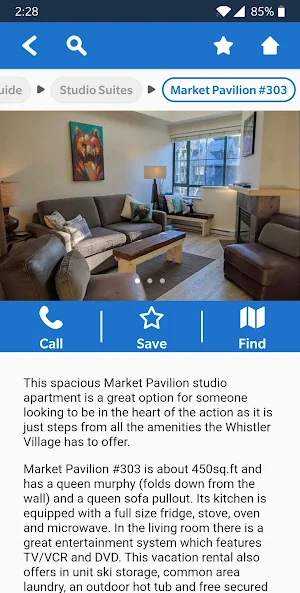 Whistler Superior Properties Screenshot 3