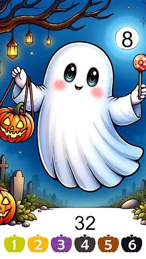Halloween Art Color Screenshot 1