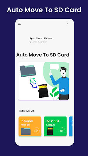 Auto Move Files To SD Card Screenshot 0