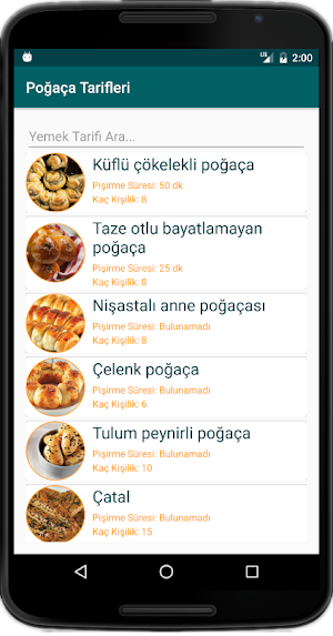 İnternetsiz Poğaça Tarifleri Screenshot 0